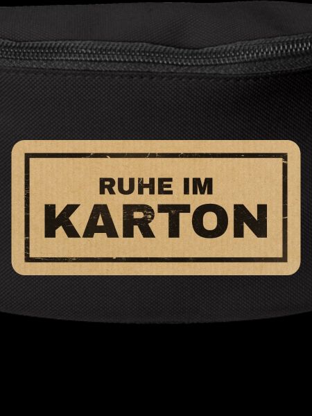 Ruhe im Karton