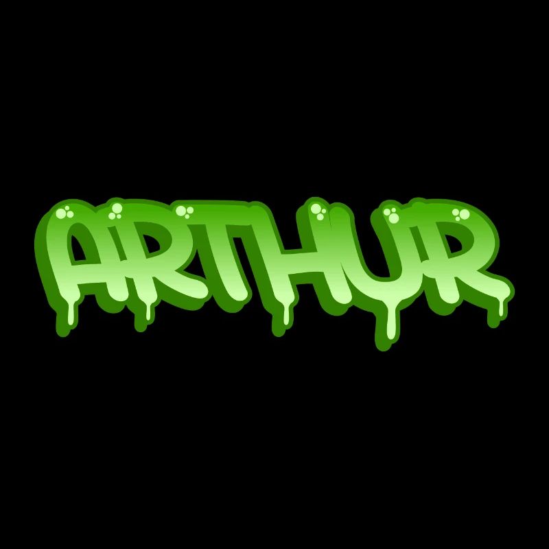 Graffiti Name Arthur