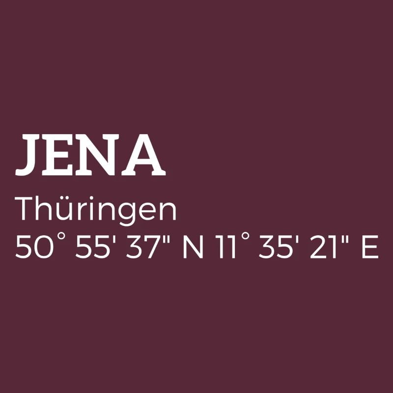Jena, Thuringia coordinates