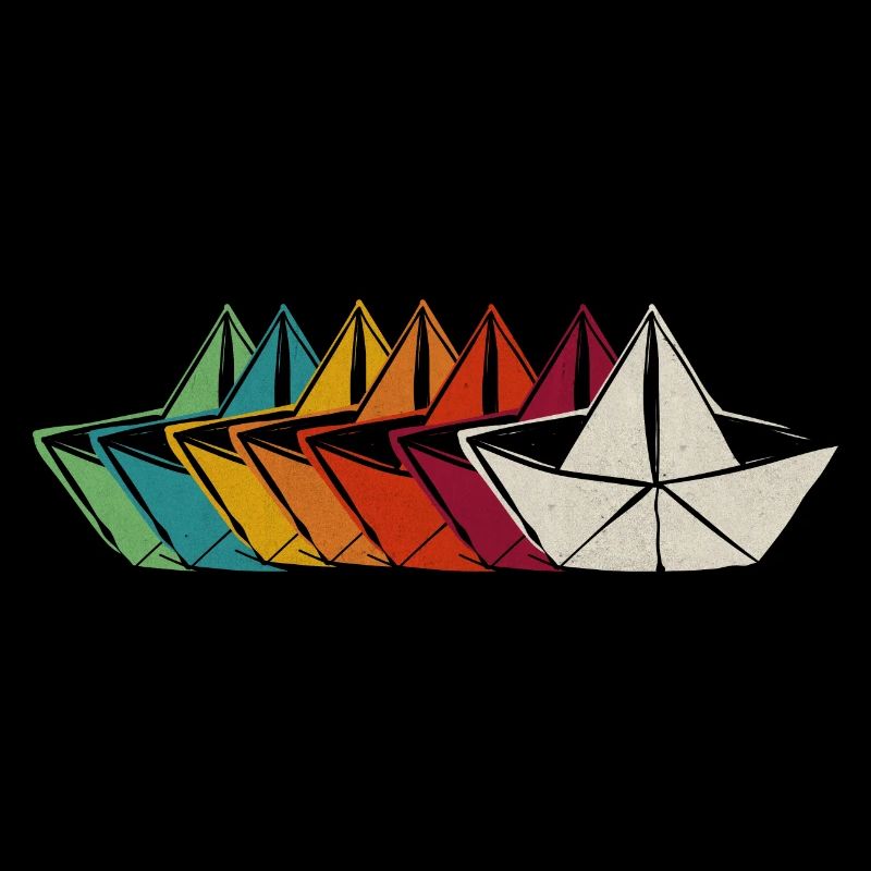 Papierboot Kapitän