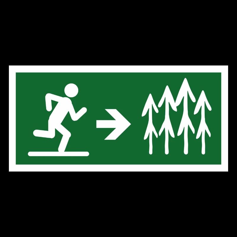 exit to the forest