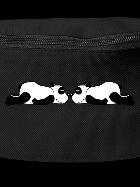 2 lying panda