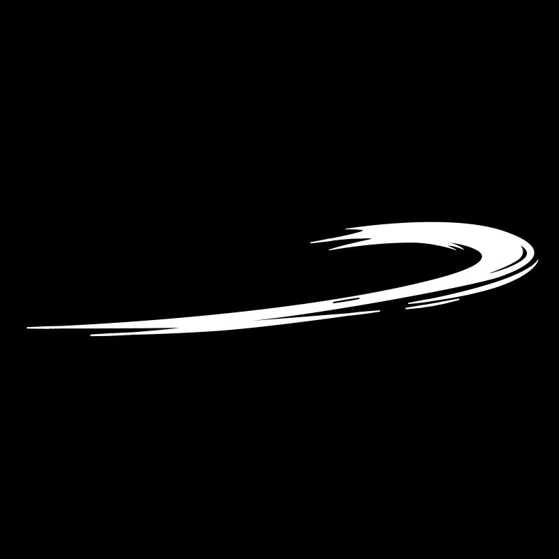curved tail | Vector-Graphic