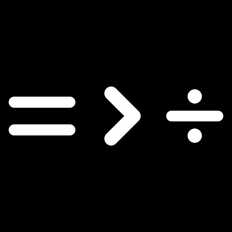 Equality Greater Than Division