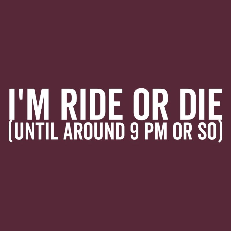 Ich fahre oder sterbe bis etwa 21 Uhr oder so