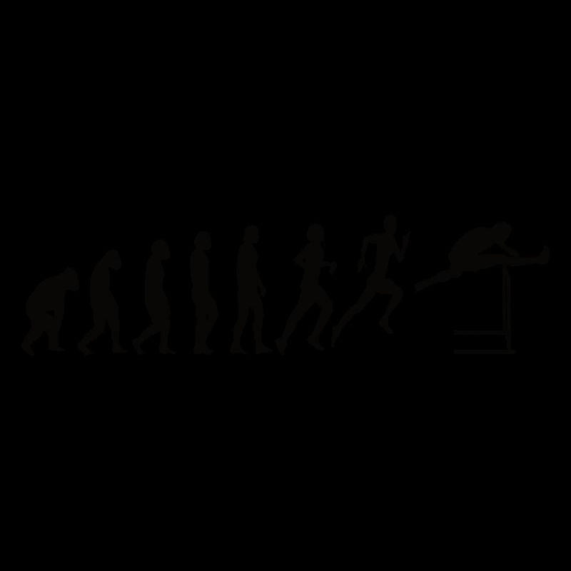 Hürdenlauf Leichtathletik Evolution Hürdenläufer