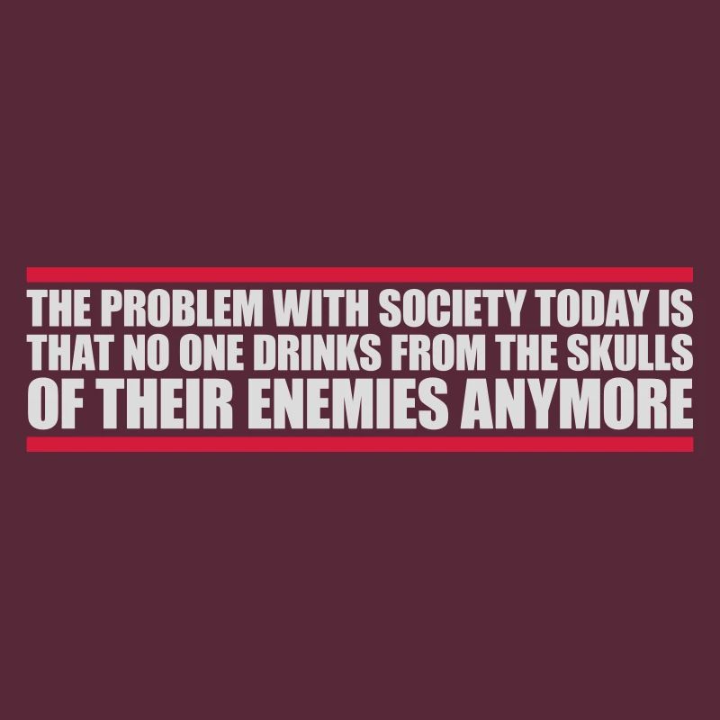 drinks from enemies skulls