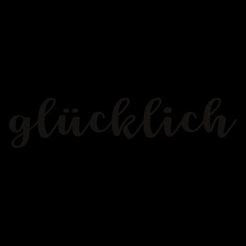 glücklich