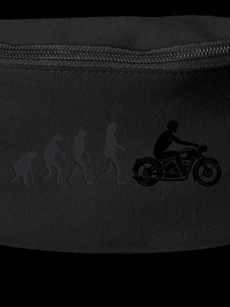 Motorradfahrer - Menschliche Evolution