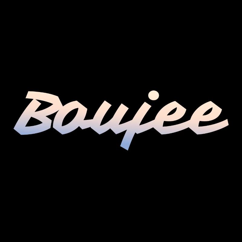 Boujee Trendy Words Slang Typography Design