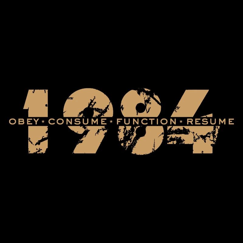 1984 Proverbes rimés - Obéir, consommer, répéter
