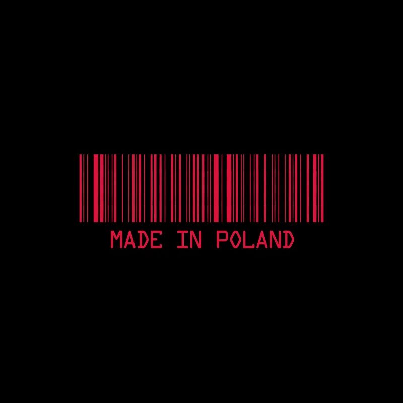 Made in Poland - Polska - Polen - Barcode - Strich