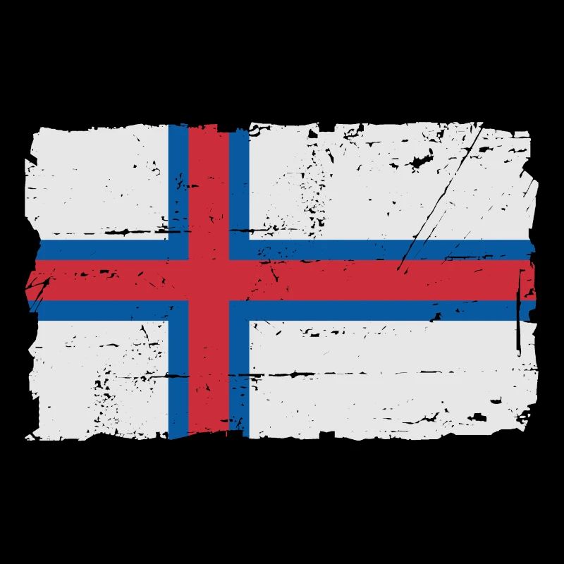 Drapeau de Faroe Islands - Îles Féroé Drapeau