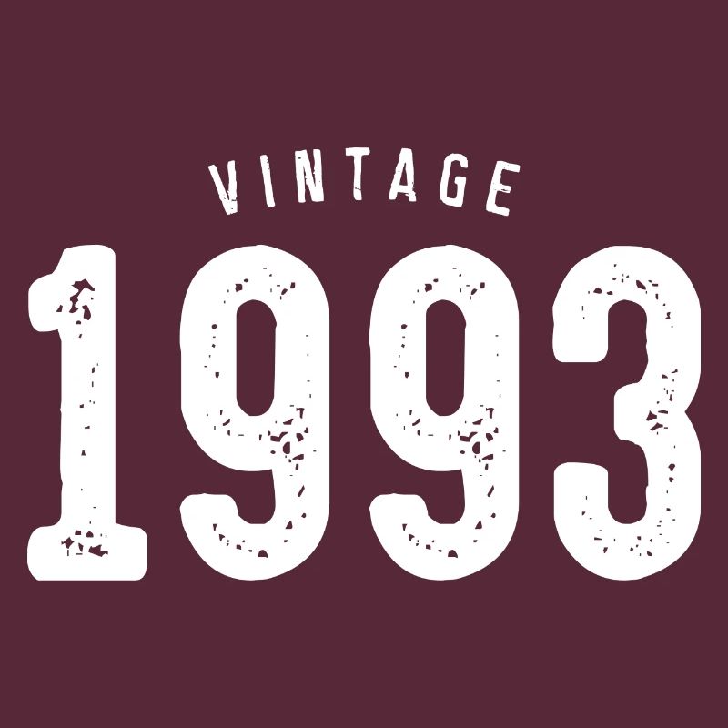 Vintage 1993 Typography