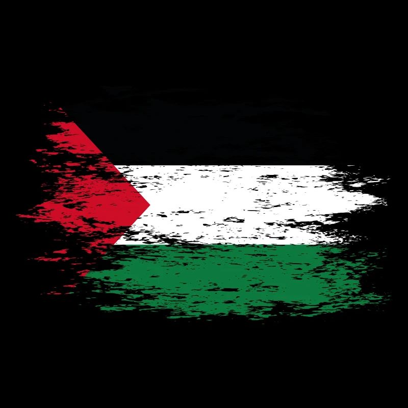 Drapeau palestinien utilisé