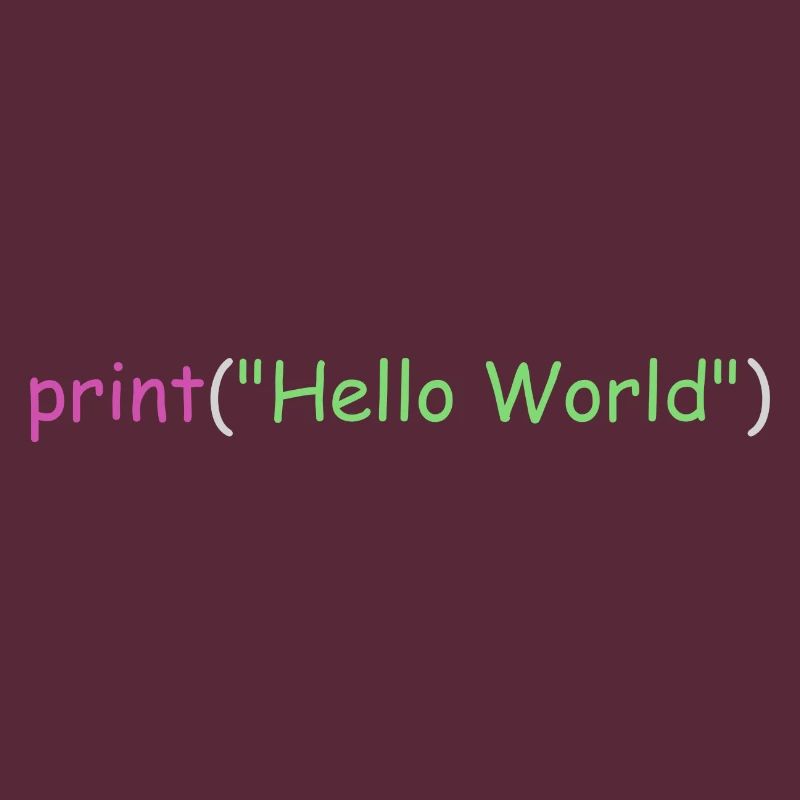 Hello World Programmierung Python C ++ C #