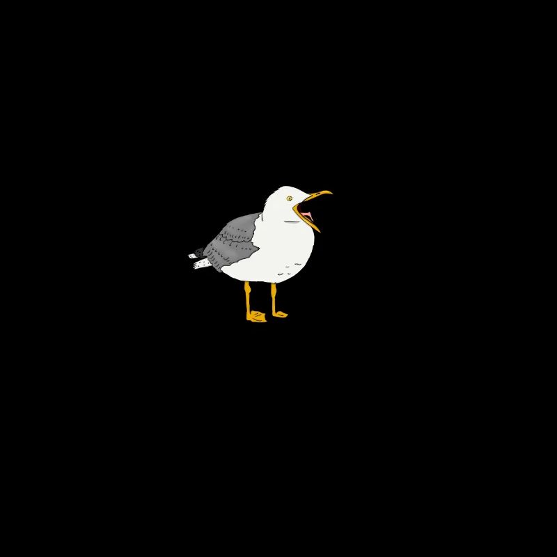 Möwe Herzfrequenz EKG Puls Herzschlag Liebe Vogel