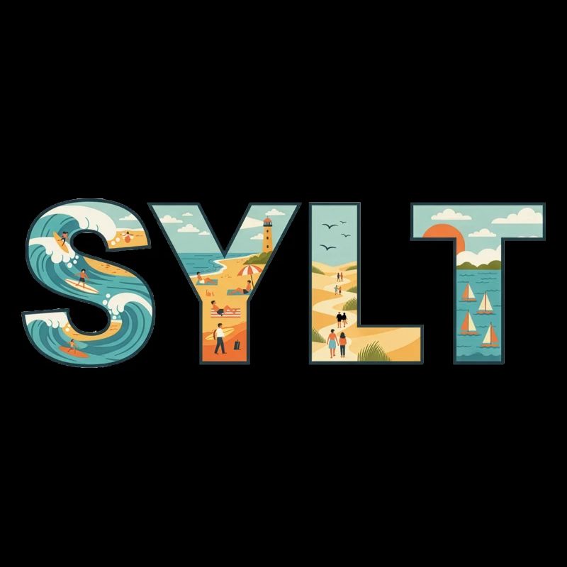 SYLT – La vie insulaire dans la conception des lettres