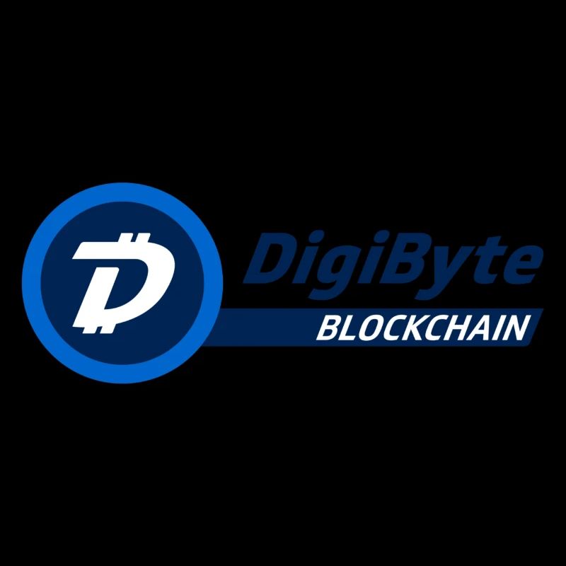 DigiByte logo with text (DGB)