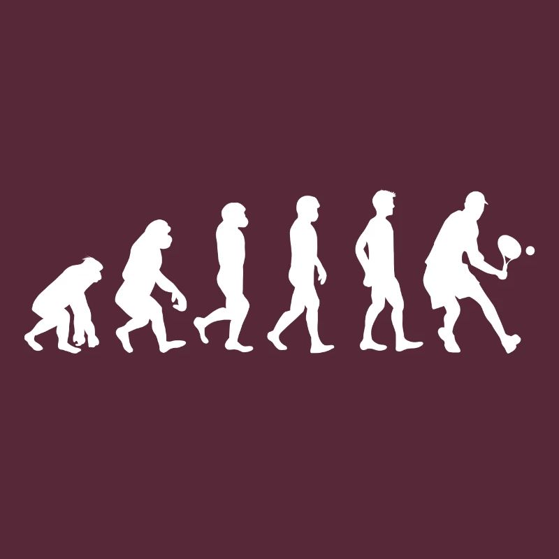 Squash Shirt Geschenk Squash Spieler Evolution