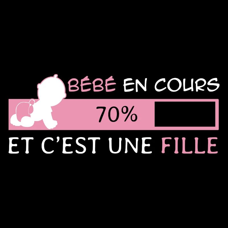 Bébé en cours et c'est une Fille