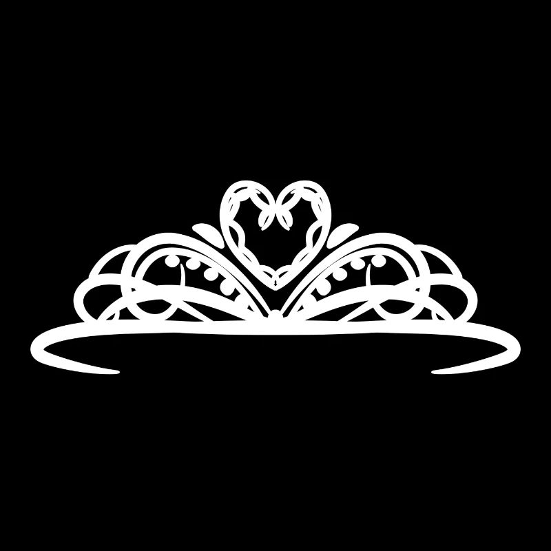 Tiara - weiß