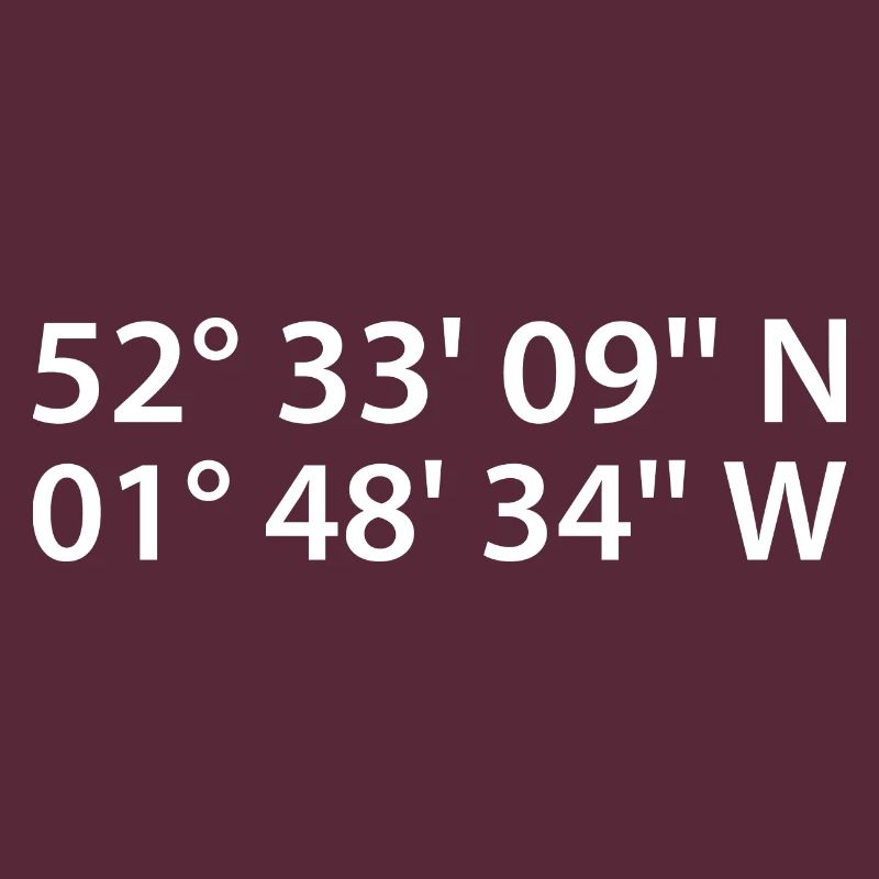 Royal Sutton Coldfield Coordinates