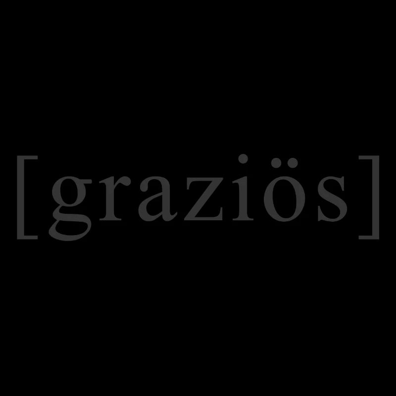 Graziös, grau