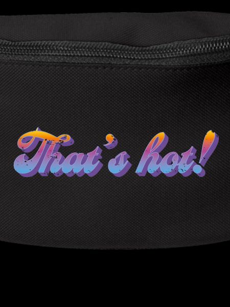C’est chaud ! – Style dégradé rétro