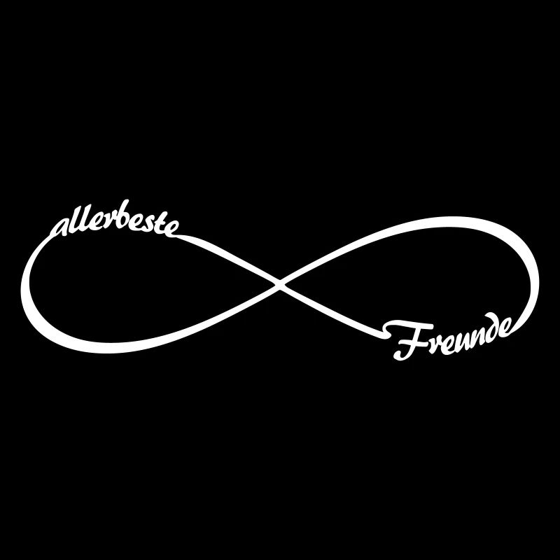 allerbeste Freunde BFF ABF Infinity Loop