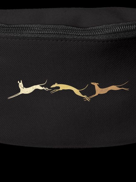 3 jumping brown greyhounds