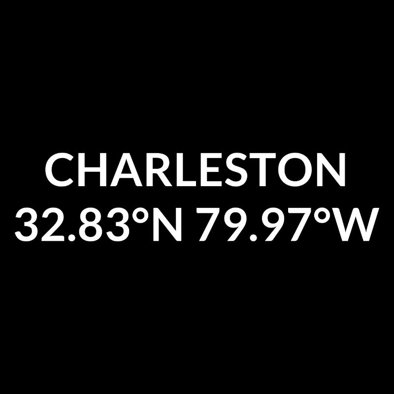 Charleston, Caroline du Sud, États-Unis Coordonnées
