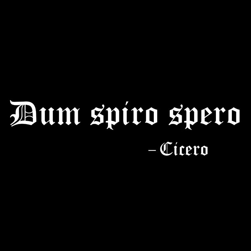 Dum spiro spero von Cicero