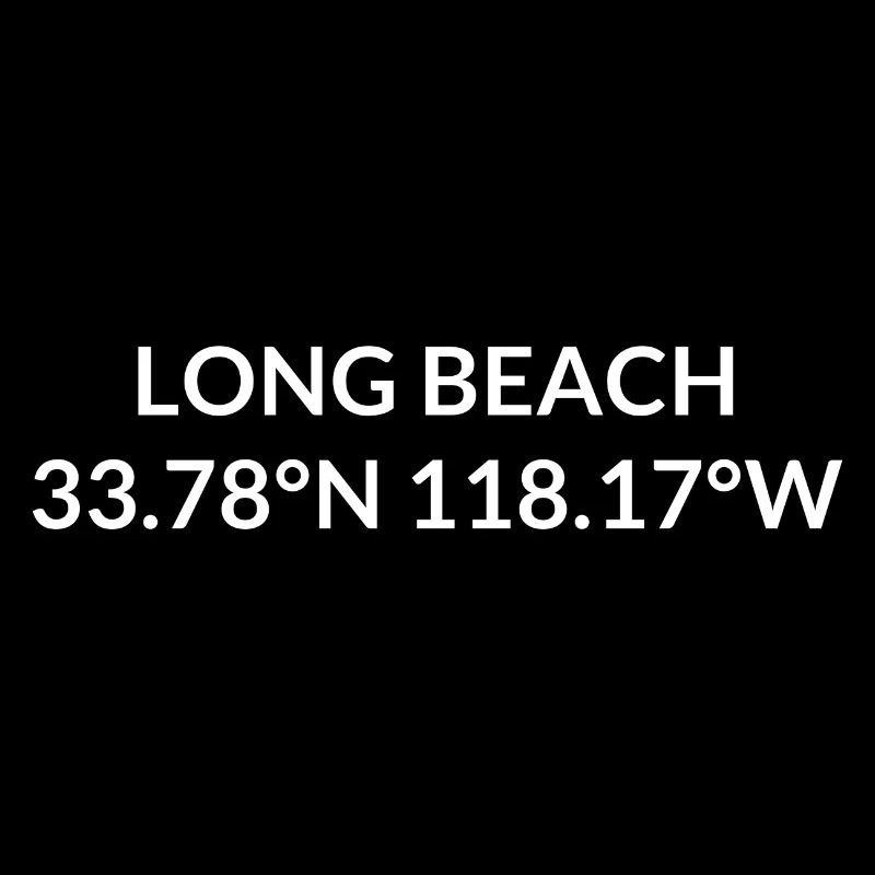Long Beach, California, USA Coordinates