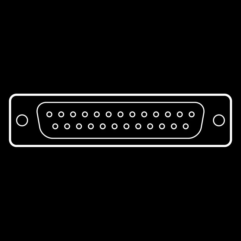 DB 25 Connector Parallel, Drucker