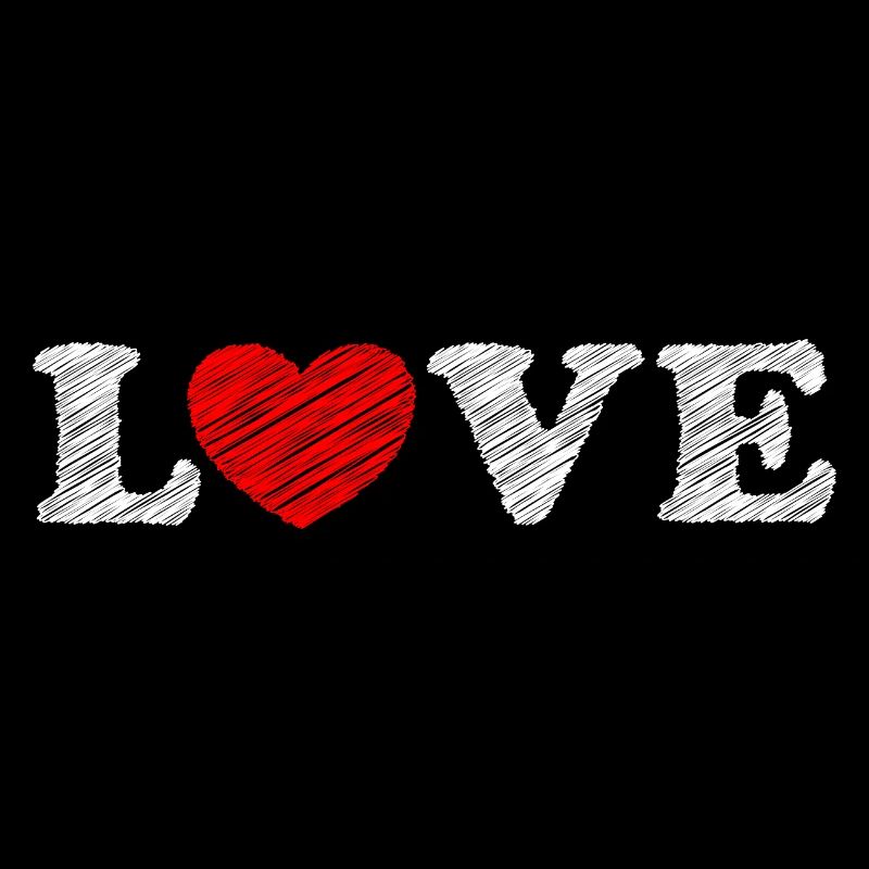 Love Heart Scribble