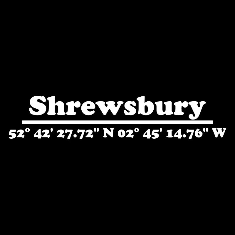 Coordonnées de Shrewsbury