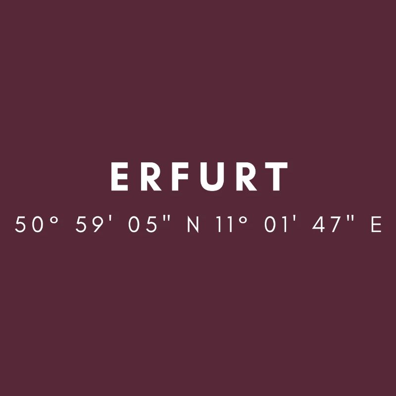 Erfurt coordinates