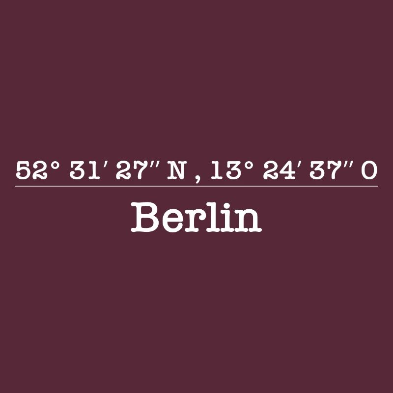 Coordinates Berlin