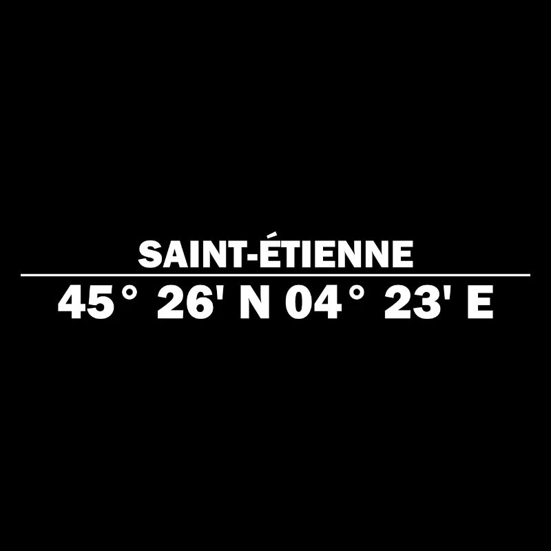Coordonnées de Saint-Étienne