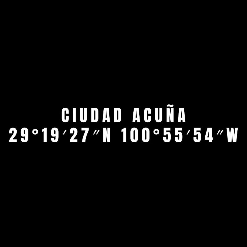Coordonnées Ciudad Acuña, Mexique