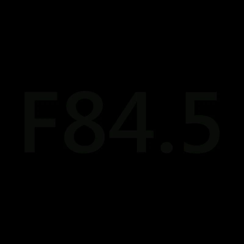 F84.5 - schwarz