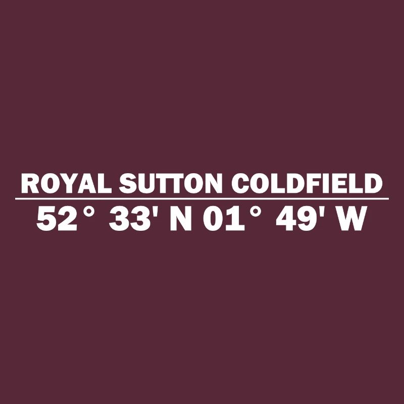 Royal Sutton Coldfield coordinates