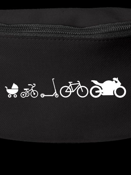 Motorad Evolution Entwicklung lustig