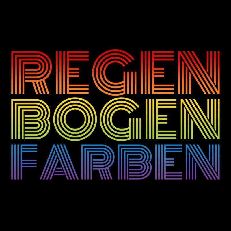 LGBT Regenbogenfarben Regenbogen Farben CSD Pride