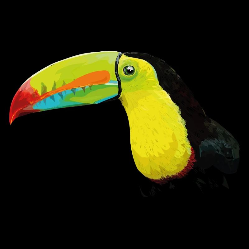 Toucan à bec vert