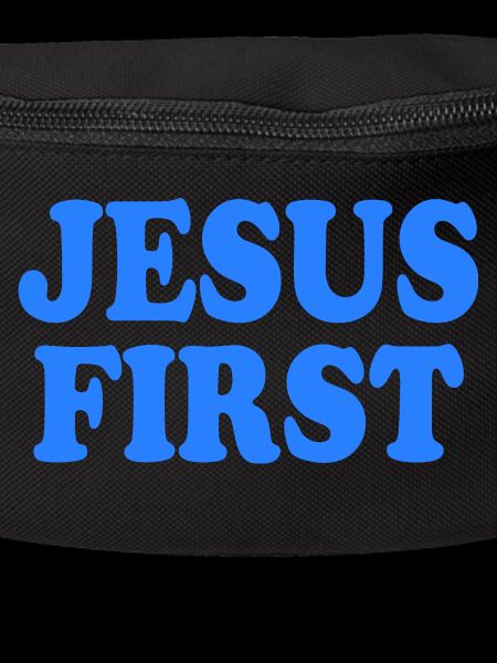 Jesus first