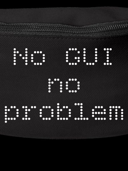 No GUI no problem