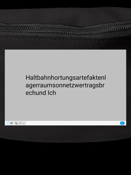 Kryptische Textmuster Grau Neon