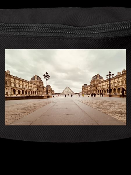 Louvre Pyramid in the Square
